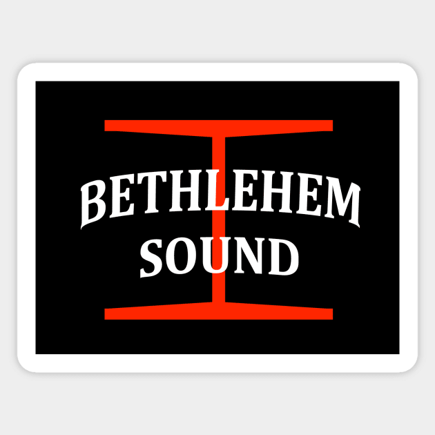 Bethlehem Sound Logo Sticker by Apex Guitar Rescue